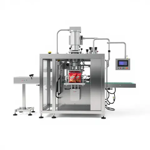 Henna Mehndi Pouch Packing Machine